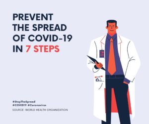 Prevent The Spread Of Covid-19 in 7 Steps