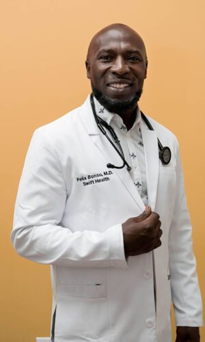 A photo of Dr. Felix Bonsu