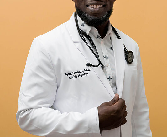 A photo of Dr. Felix Bonsu